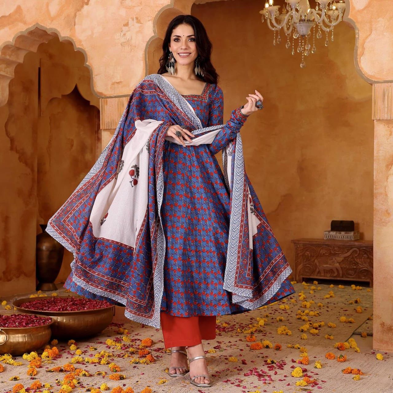 The Jaipur Breeze Linen Ensemble