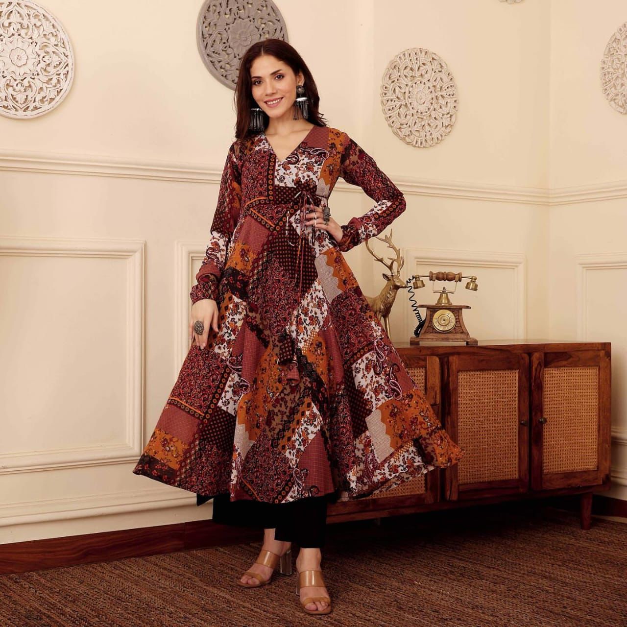 The Jaipur Patchwork Linen Ensemble