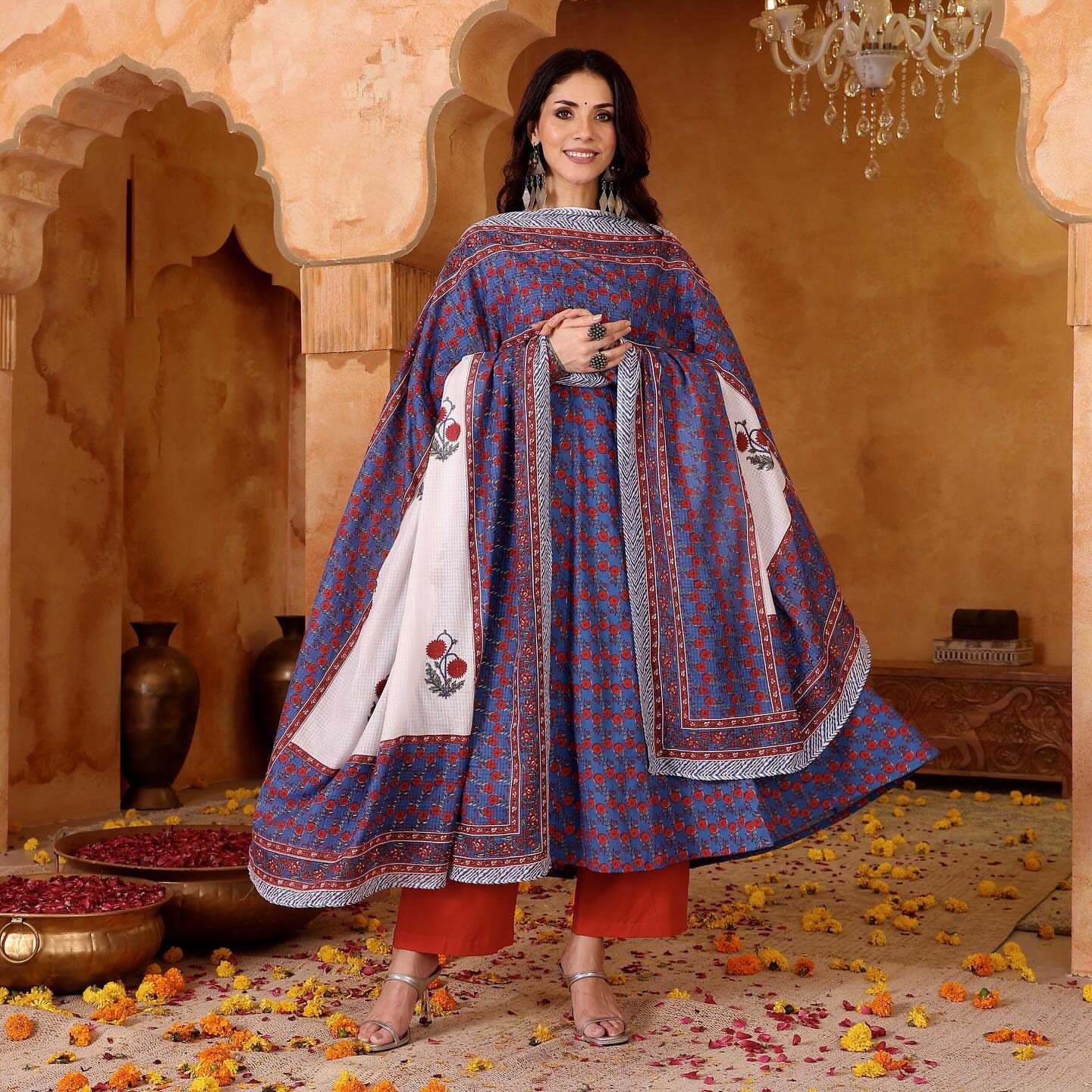 The Jaipur Breeze Linen Ensemble