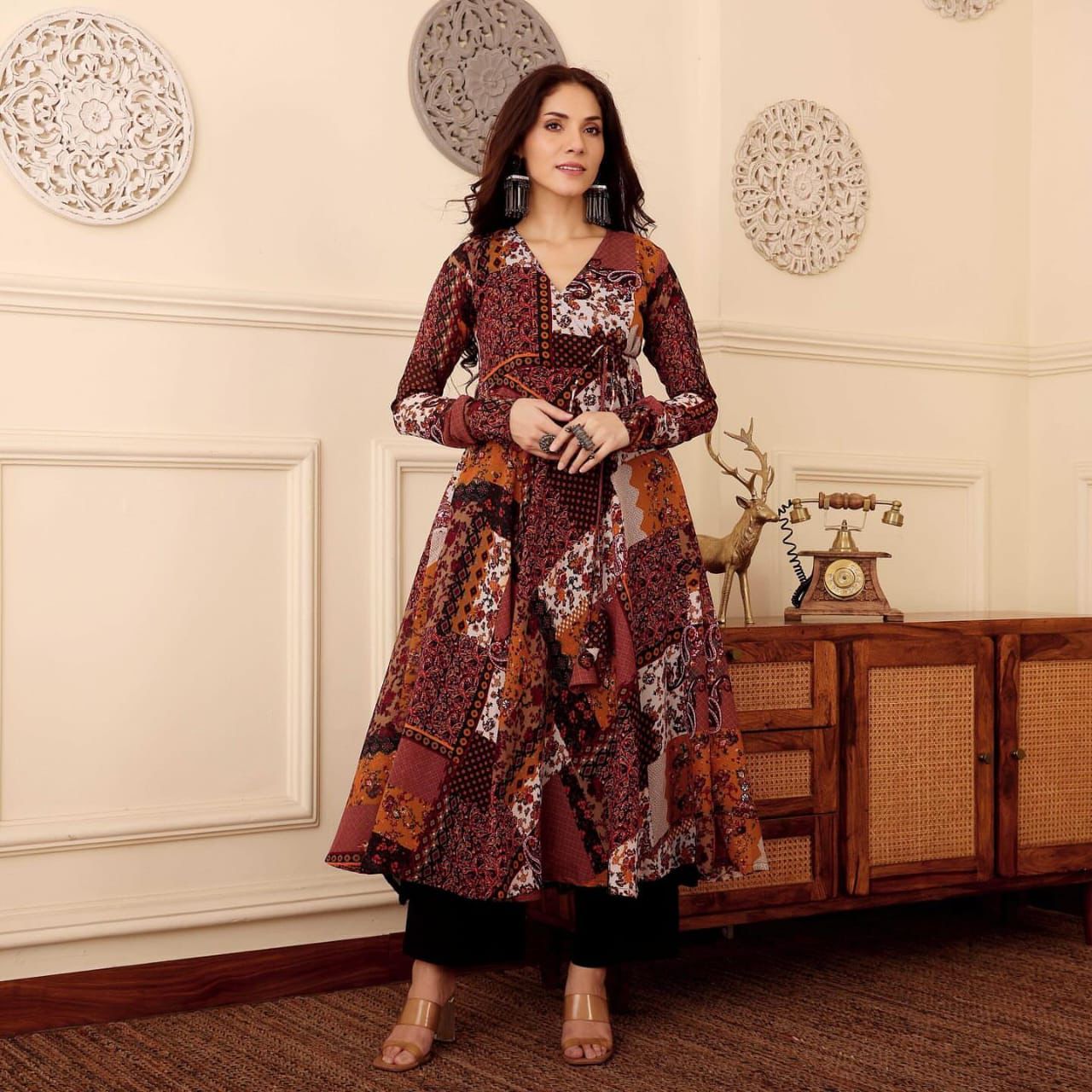 The Jaipur Patchwork Linen Ensemble