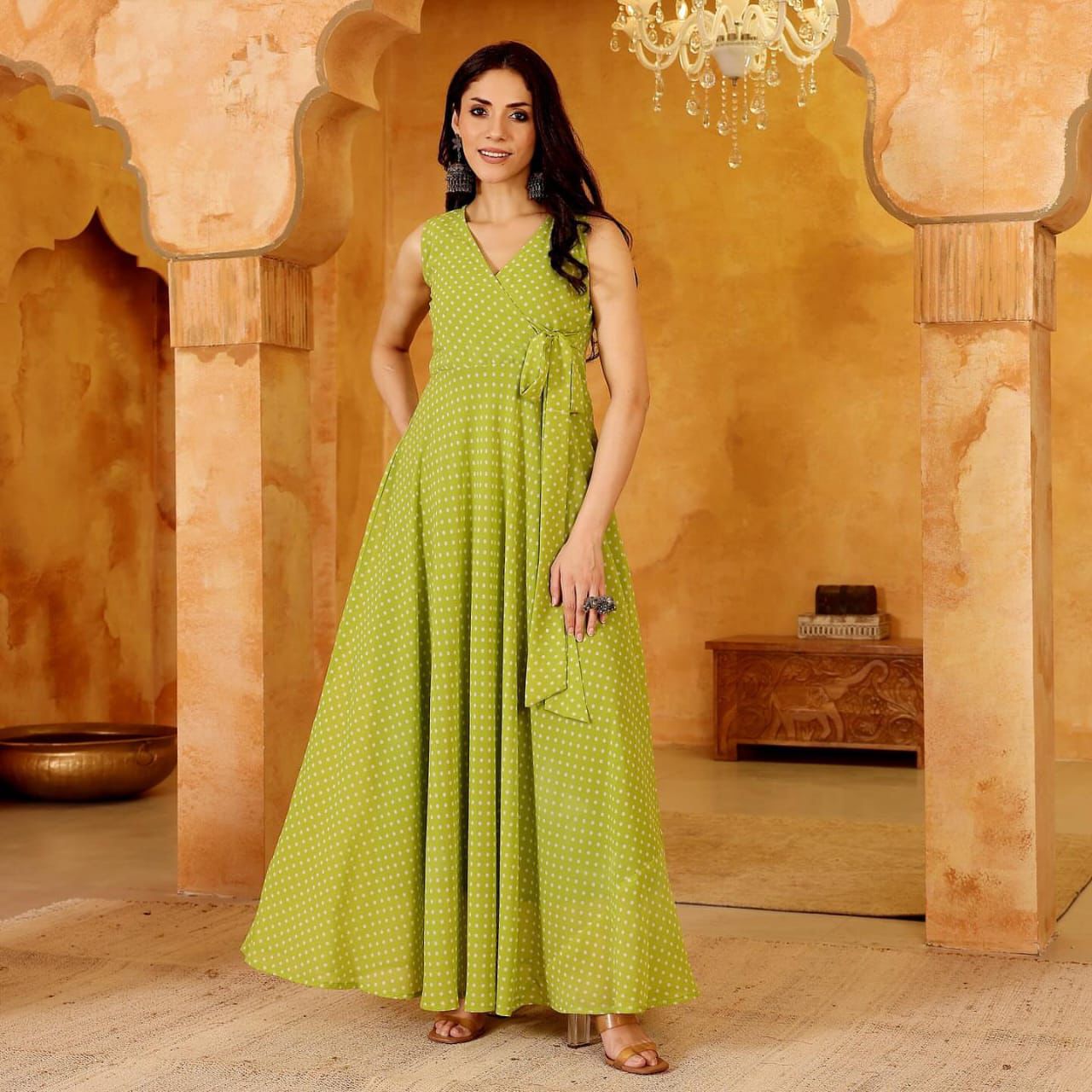 The Summer Lime Maxi Dress