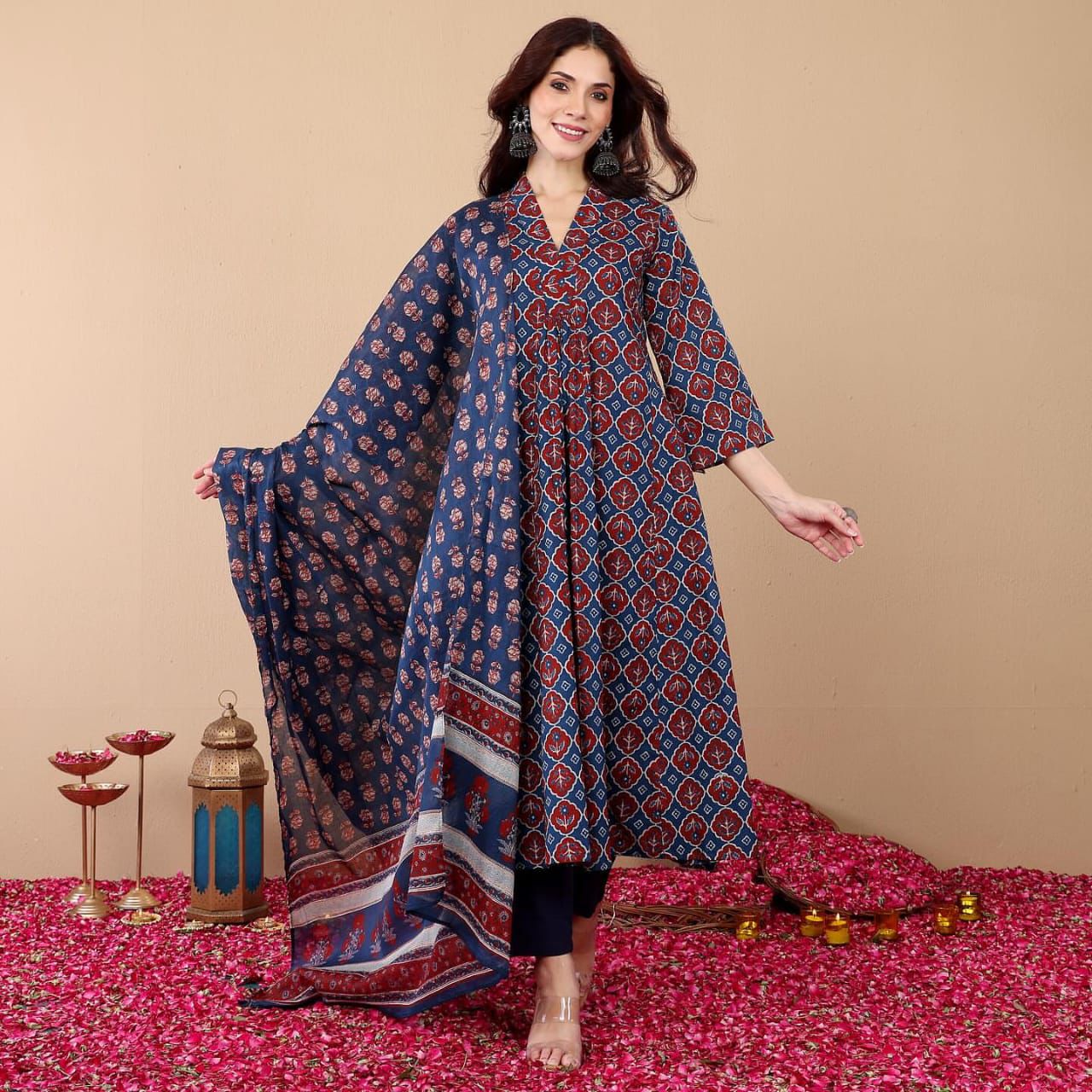 The Jaipur Breeze Linen Ensemble