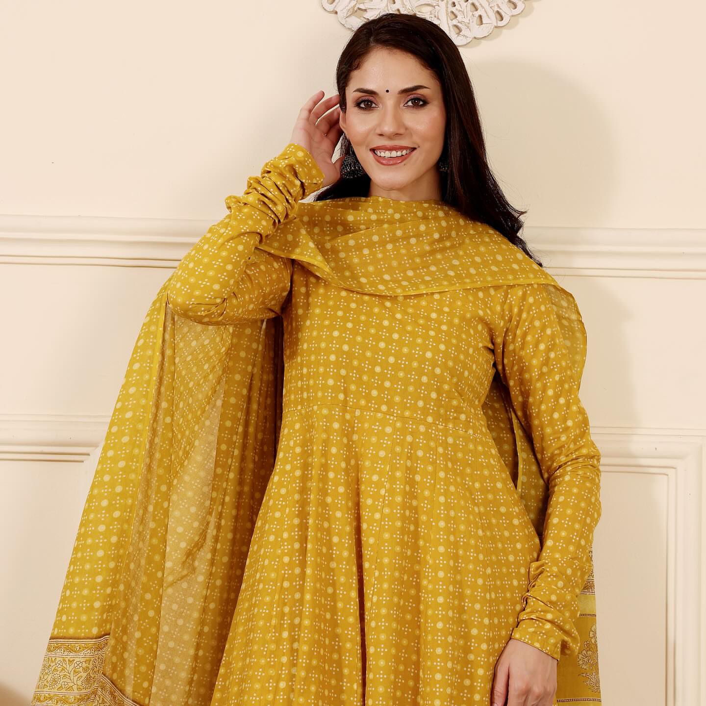 The Saffron Sun Festival Suit